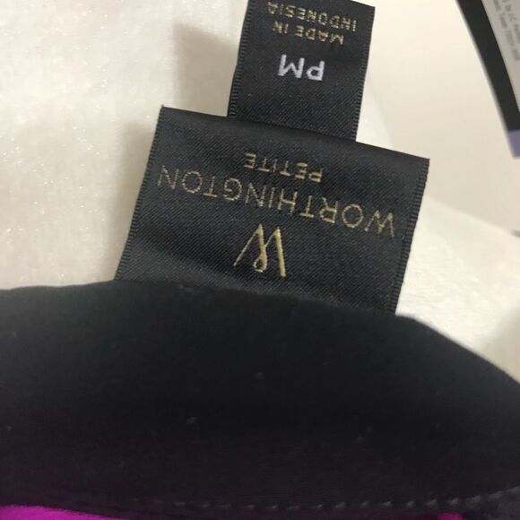 Bse, with Black Detail by Washington Woman Blouse Size MP - Picture 6 of 11